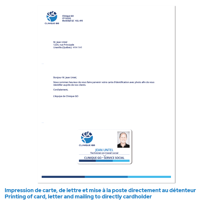 Carte, lettre et mise à la poste