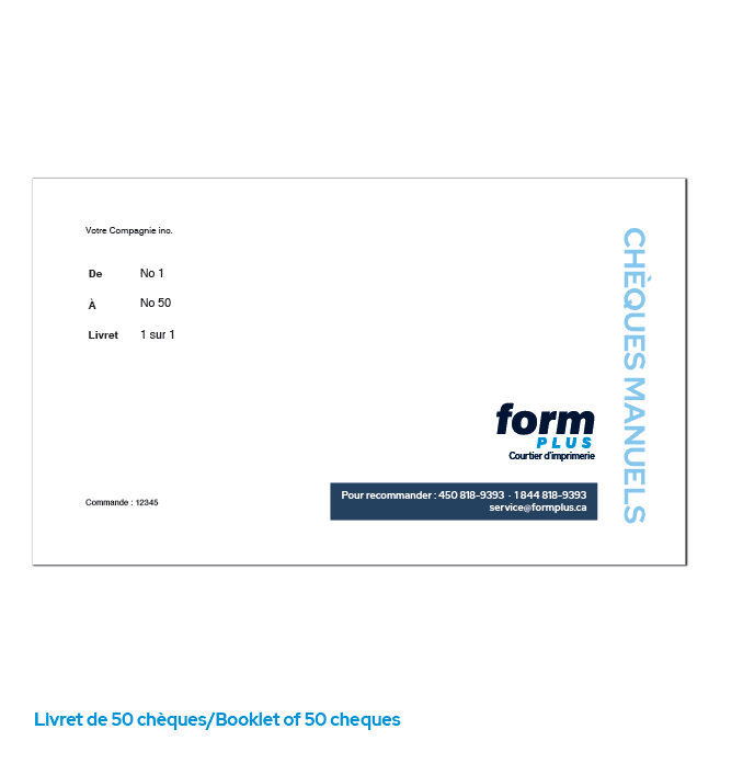 Manual Cheques - Cover